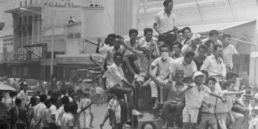 Ilustrasi Mahasiswa tahun 1960an